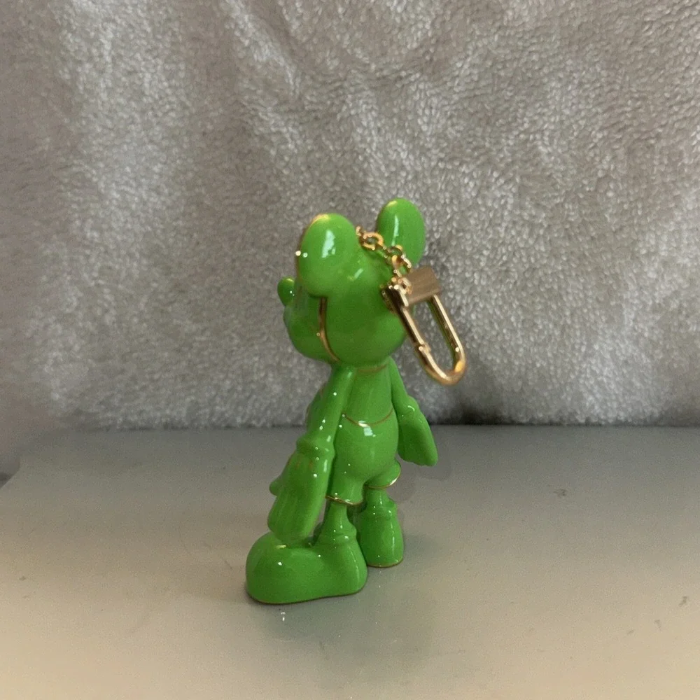 DISNEY X BAUBLEBAR Mickey Mouse Disney Bag Charm Keychain Green